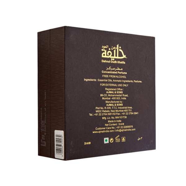 Attar Dahnul Oudh Khalifa 3 Ml For Unisex By Ajmal