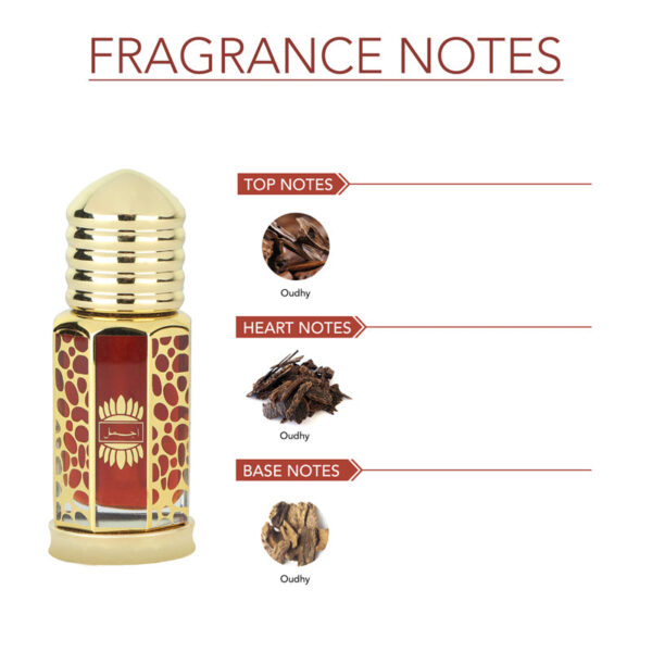 Attar Dahnul Oudh Hayati 6ML For Unisex By Ajmal