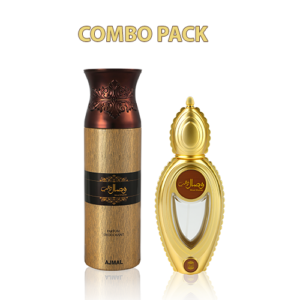 WISAL DHAHAB COMBO PACK For Unisex By Ajmal