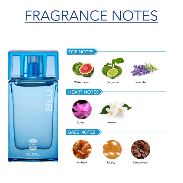 Attar Blu Miniature For Men By Ajmal