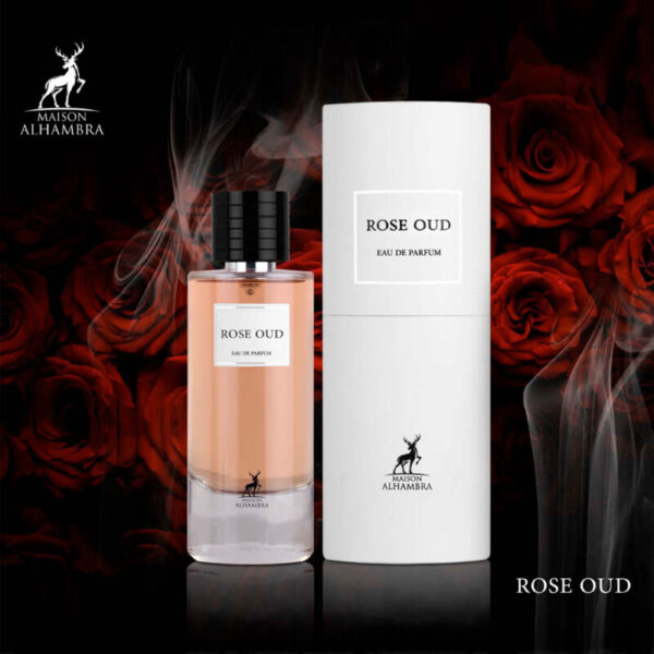 Perfume Rose Oud By Al Hambra Perfumes 100ml