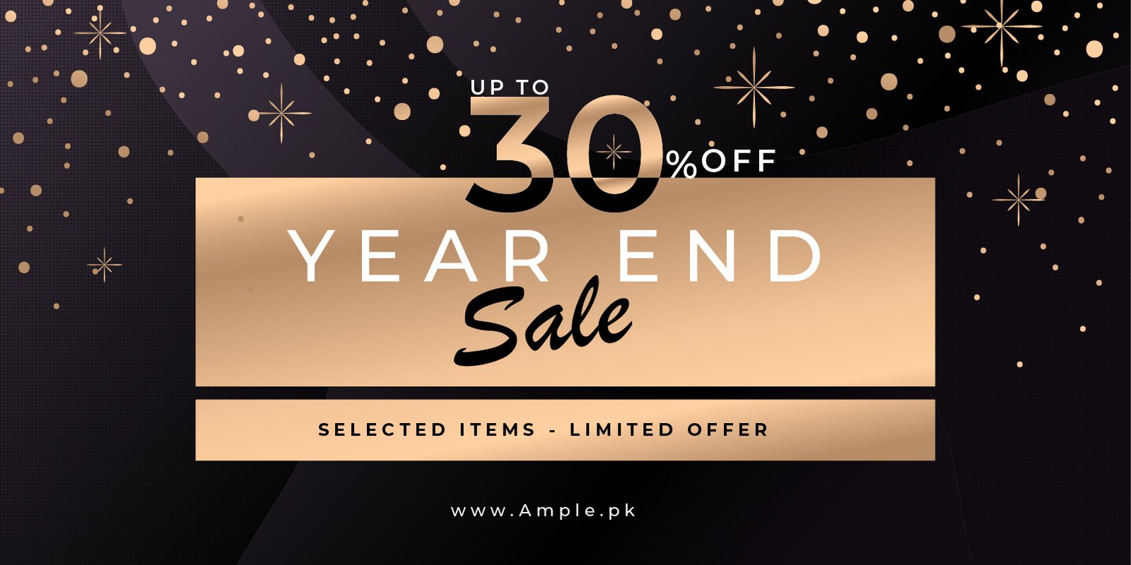 Year End Sale Banner