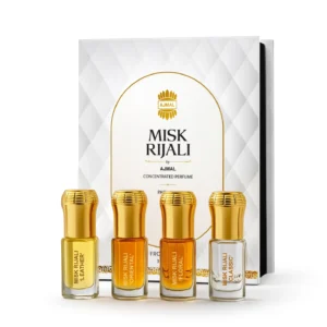 Misk Rijali Gift Set for Unisex Pack of 4 (3 ml each) By Ajmal india